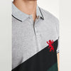 JRDNO Tipping Collar Three Panel Excutive Polo Shirt
