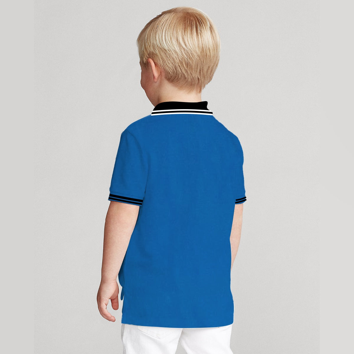 BOY'S TIPPING COLLAR ELITE POLO SHIRT