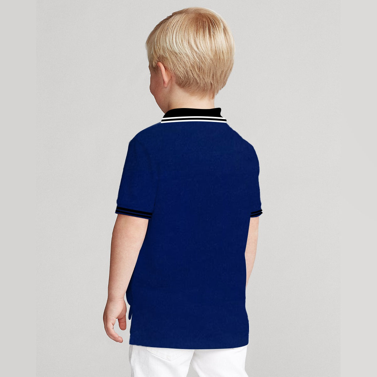 BOY'S TIPPING COLLAR ELITE POLO SHIRT