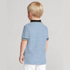 BOY'S TIPPING COLLAR ELITE POLO SHIRT