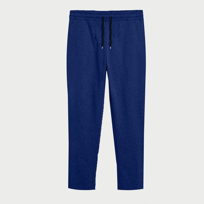 Gentelman Navy Zipper Pocket Summer Trouser