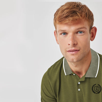 HG Signature Tipping Collar Polo Shirt