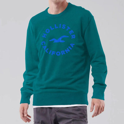 HLSTR Sea Green Fleece Sweat Shirt