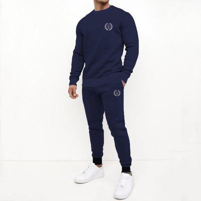 HG PREMIUM NAVY FLEECE TRACK SUIT