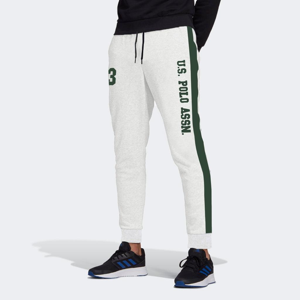 Signature Printed Close Bottom Fleece Sweat Pant