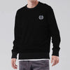 HG Super Cool Textured Black Sweat Shirt