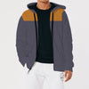 RR Elegant Contrast Panel Hoodie