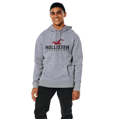 HLSTR Elegant Gray Pull Over Hoodie