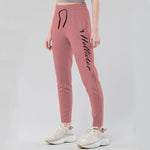 HLSTR PINK PEACH WOMEN KNITTED WINTER TROUSER