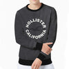 HLSTR GRAY FASHION FLEECE SWEAT SHIRT