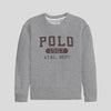 POLO PRINTED GRAY SWEAT SHIRT