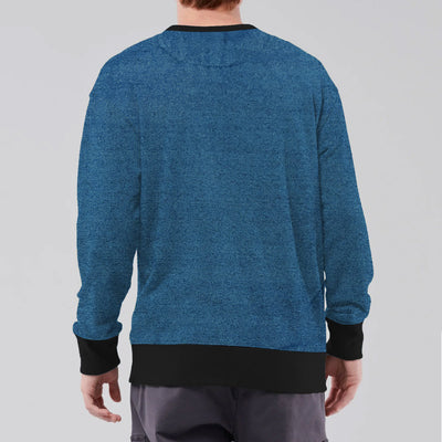 HG SUPER COOL CHAIN YARN ROYAL SLIM FITTING SWEAT SHIRT