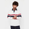 Branded Contrast Fashion Full Sleeves Polo