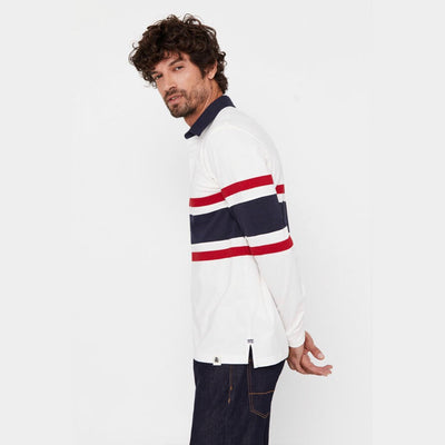 Branded Contrast Fashion Full Sleeves Polo