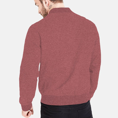 Cozy Fleece Bomber Zipper Jacket