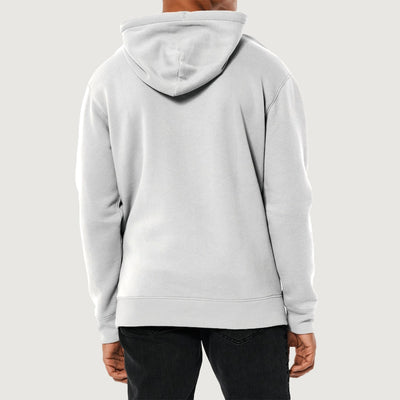 BRANDED OFF WHITE FLEECE PULL OVER HOODIE