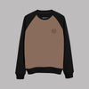 HG Signature Raglan Fleece Sweat Shirt - Sand Dune