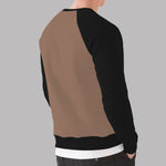 HG Signature Raglan Fleece Sweat Shirt - Sand Dune