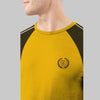 Signature Embroidered Raglan Fashion Tee Shirt