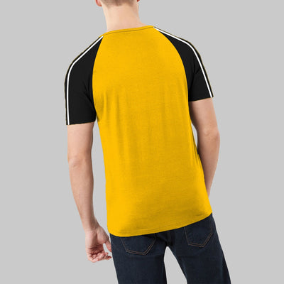 Signature Embroidered Raglan Fashion Tee Shirt