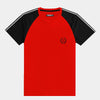 SIGNATURE EMBROIDERED RAGLAN FASHION TEE SHIRT