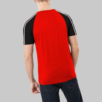 SIGNATURE EMBROIDERED RAGLAN FASHION TEE SHIRT
