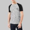 SIGNATURE EMBROIDERED RAGLAN FASHION TEE SHIRT