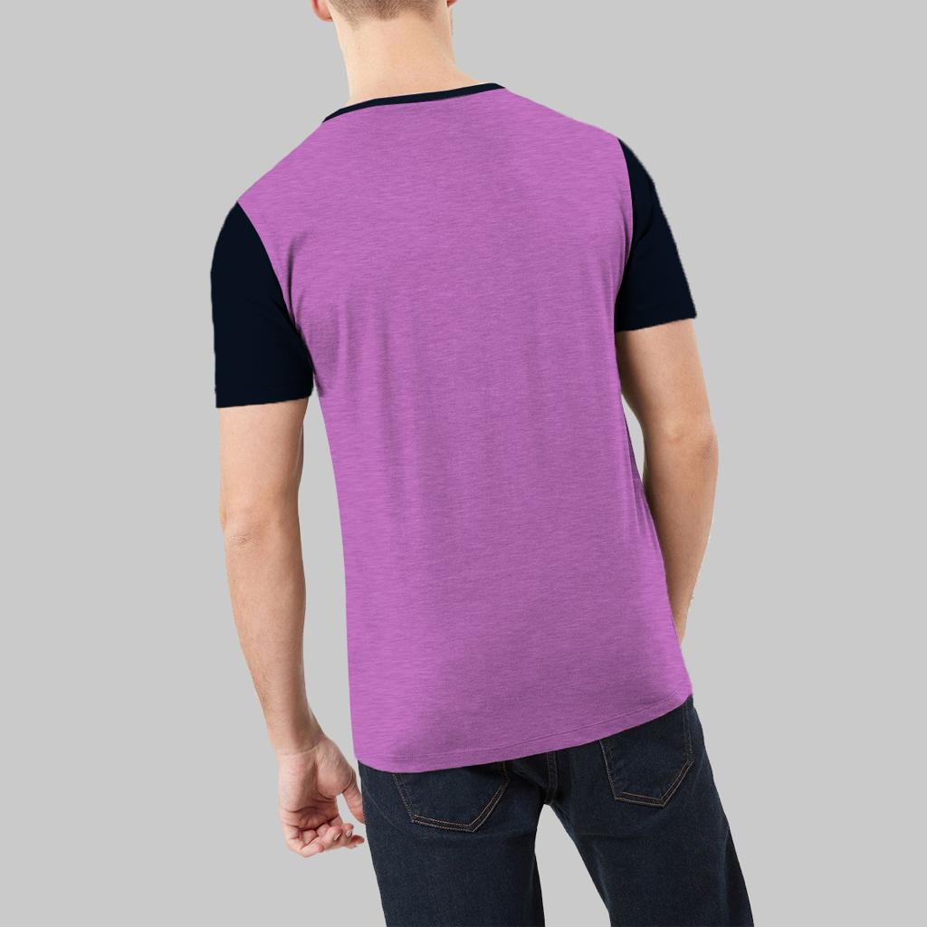 Contrast Fashion Combo Tee Shirt