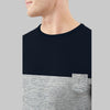 Contrast Fashion Combo Tee Shirt