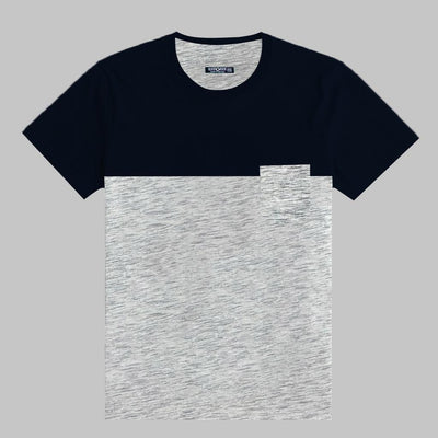 Contrast Fashion Combo Tee Shirt