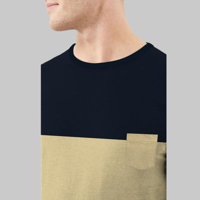 Contrast Fashion Combo Tee Shirt