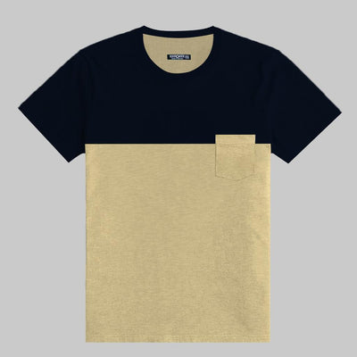 Contrast Fashion Combo Tee Shirt
