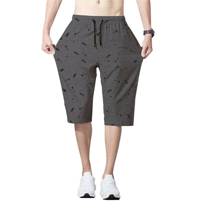 Printed Three Quarter Summer Shorts