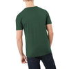 ROUND NECK "STAY ON TRACK" PRINTED TEE SHIRT