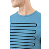 ROUND NECK "ENJOY THE JOURNEY" PRINTED TEE SHIRT