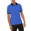 All Over Printed Unique Collar Polo Shirt