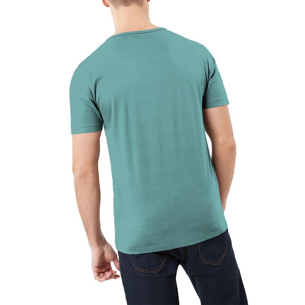 Exclusive Printed Sea Green Tee Shirt