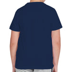 BOY'S MOTOR BIKE PRINTED NAVY TEE SHIRT