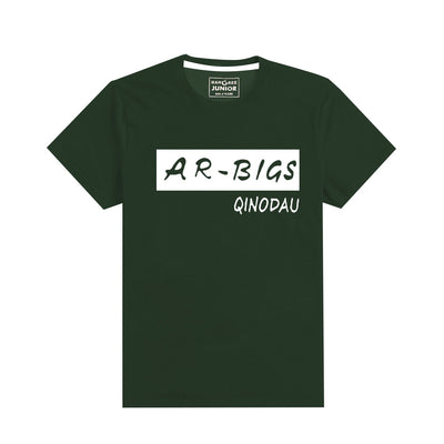 BOY'S "AR-BIGS" PRINTED BOTTEL GREEN TEE SHIRT