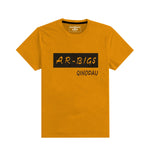 BOY'S "AR-BIGS" PRINTED YELLOW TEE SHIRT