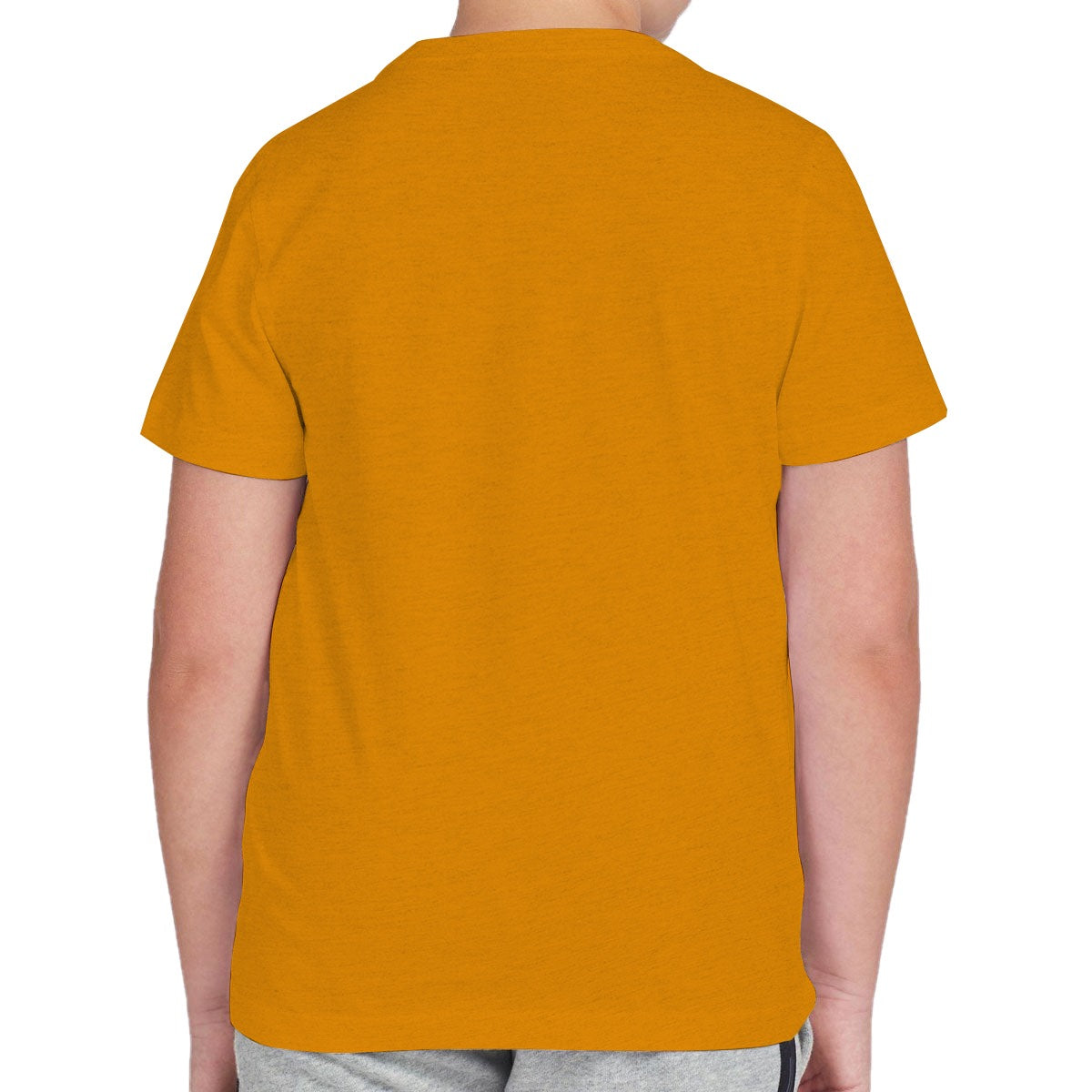 BOY'S "AR-BIGS" PRINTED YELLOW TEE SHIRT
