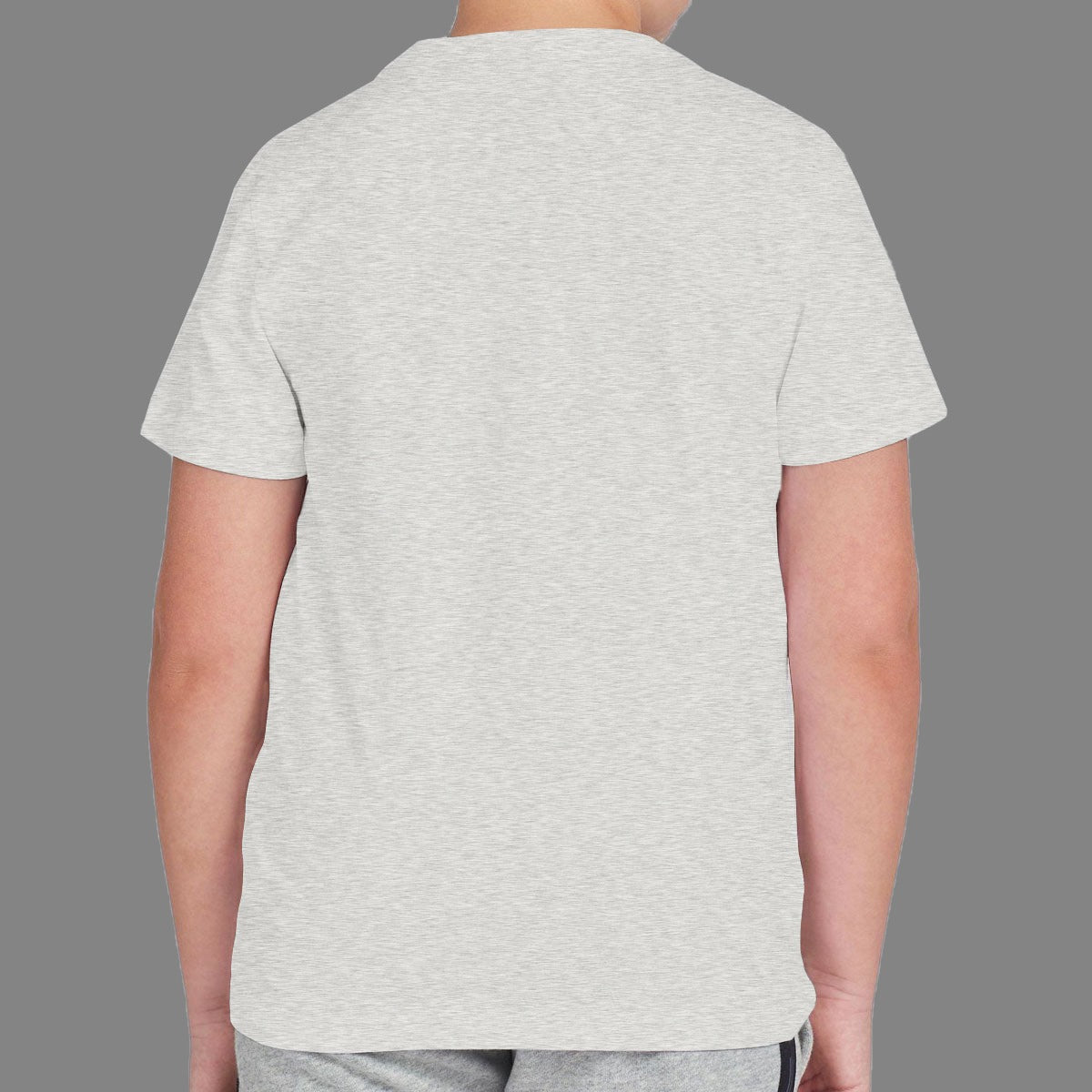 BOY'S "AR-BIGS" PRINTED HYDER GREY TEE SHIRT