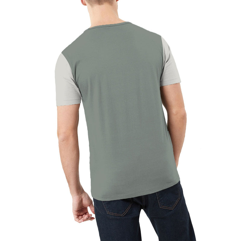 Branded Contrast Sleeves Exclusive Tee Shirt