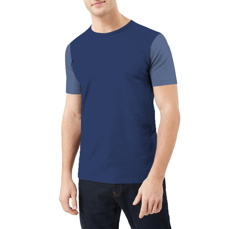 Branded Contrast Sleeves Exclusive Tee Shirt