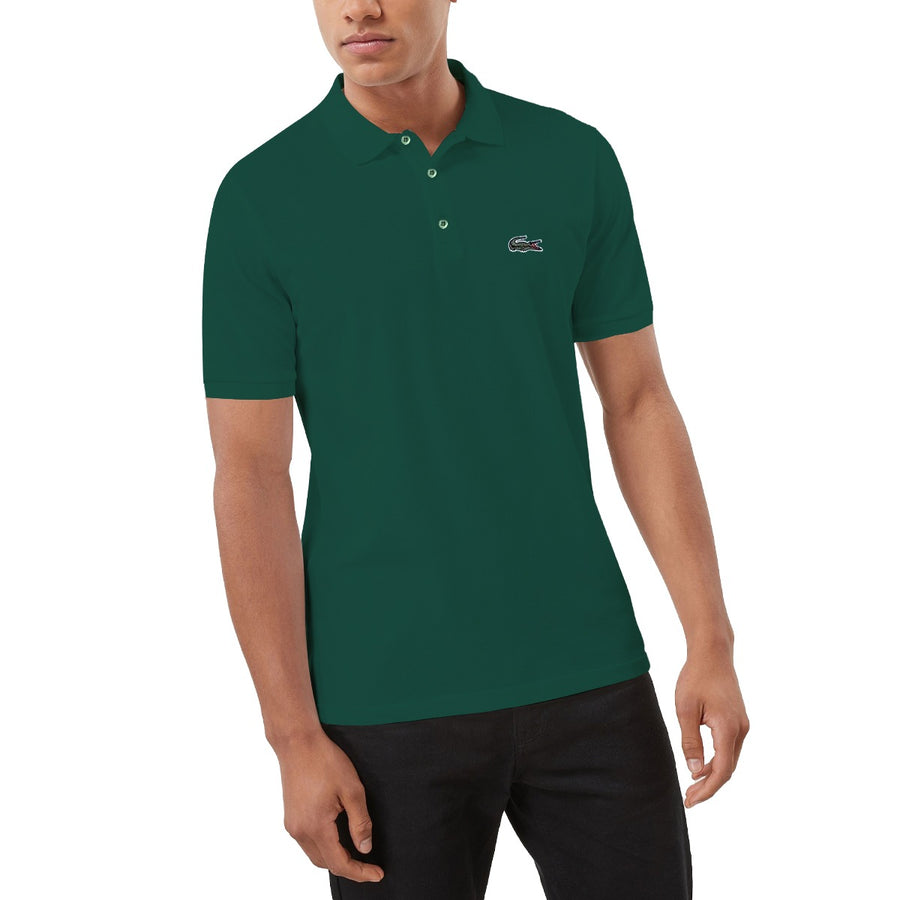 LCOSTE SIGNATURE EMBROIDERED POLO SHIRT