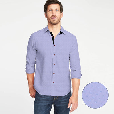 Designer Contrast Casual Shirt