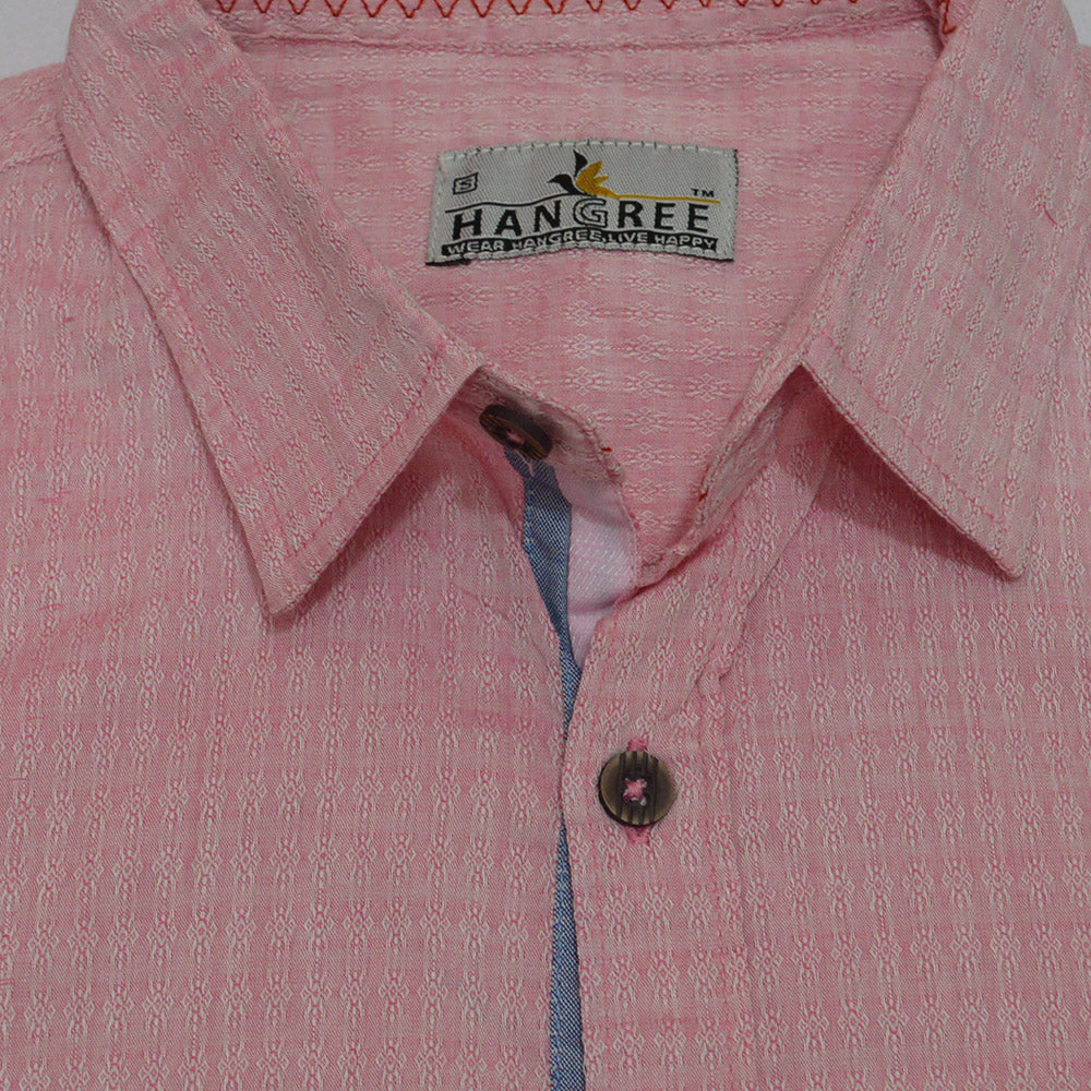 Unique Pink Casual Shirt