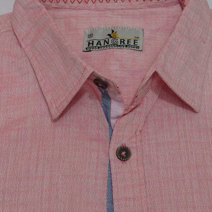 Unique Pink Casual Shirt