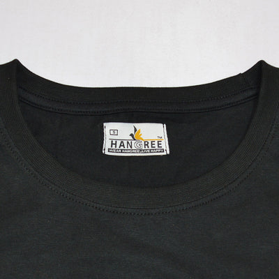 Stylish Black Printed T Shirt for Women