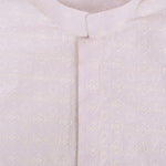 permium off white kurta
